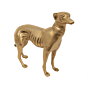 Brass Dog Set Statue KBH11473