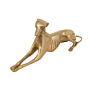 Brass Dog Set Statue KBH11473