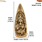 Brass Lakshmiji Idol 7 Inch KBH11475