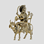 Small Maa Umiya Brass Murti for Home Temple, Car Dashboard & Puja Room BH11491