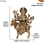 Meldi Mata Murti for Home Temple Pooja BH11493