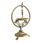 Handmade Brass Diya Height | 10 Inch | KBH11525
