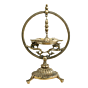 Handmade Brass Diya Height | 10 Inch | KBH11525