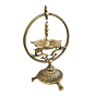 Handmade Brass Diya Height | 10 Inch | KBH11525