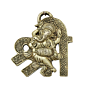 Brass Shree Ganesh Wall Hanging KBH11540