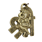 Brass Shree Ganesh Wall Hanging KBH11540