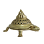 Brass Shree Yantra on Tortoise  KBH11541