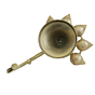 Brass Aarati Diya Height 5 Inch KBH11584