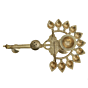 Brass Aarti Diya Height 6 Inch KBH11587