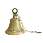 Brass Bell with Chain  KBH11588