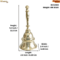 Brass Bell Ghanti for Pooja KBH11593