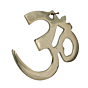 Brass OM Sculptures For Wall Hanging KBH11596