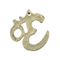 Brass OM Sculptures For Wall Hanging KBH11597