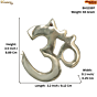 Brass OM Sculptures For Wall Hanging KBH11597