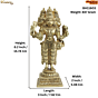 Brass Brahma, Vishnu, Mahesh Idol Statue KBH11603