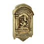Brass Ganesha Wall Hanging 8 Inch KBH11611