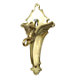 Brass Parrot Wall Hook KBH11612