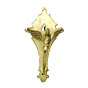 Brass Parrot Wall Hook KBH11612