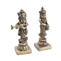 Brass Radha & krishna Standing Statue 3 Inch KBH11615