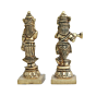Brass Radha & krishna Standing Statue 3 Inch KBH11615