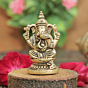Brass Ganesha Statue Ganpati Murti KBH11618