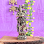 Standing Radha Brass Murti for Home Temple, Puja Room & Spiritual Decor BH11690