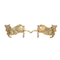 Brass Cow Pair wall hanging KBH11694