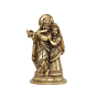 Brass Radha Krishna Statue KBH11701