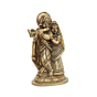 Brass Radha Krishna Statue KBH11701