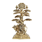 Brass Tree with Cow Krishna KBH11703