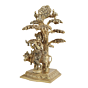 Brass Tree with Cow Krishna KBH11703