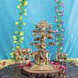 Brass Tree with Cow Krishna KBH11703