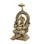 Brass Ganesha Statue KBH11706