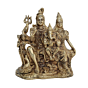 Brass Shiv family Statue 5 Inch KBH11712