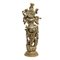 Brass Krishna Statue 14 Inch KBH11714