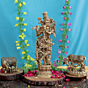 Brass Krishna Statue 14 Inch KBH11714