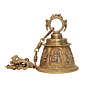 Brass Bell Height 33 Inch KBH11715