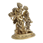 Brass Radha Krishna Statue KBH11720