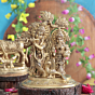Brass Radha Krishna Statue KBH11720
