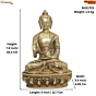 Brass Budhha KBH11723
