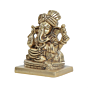 Brass Paghadi Ganesha Statue KBH11730
