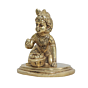 Brass Bal Krishna Bal Gopal Idol 3 Inch KBH11731
