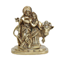 Brass Radha & Krishna Statue KBH11733