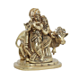 Brass Radha & Krishna Statue KBH11733