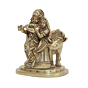 Brass Radha & Krishna Statue KBH11733