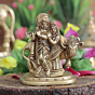 Brass Radha & Krishna Statue KBH11733