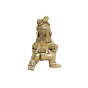 Brass Bal Krishna Bal Gopal Idol KBH11735