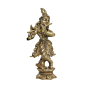 Brass Krishna Idol KBH11738