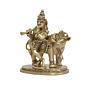 Brass Krishna Idol KBH11744