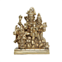 Brass Shiv Family Idol Shiv Parvati Kartikey Ganesha KBH11747